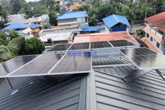 4 KWP ON GRID FOR Mr.PRADEESH@NEYYATTINKARA, TVM| PV MODULES : PREMIER 545 MONOPERC HALFCUT & INVERTER : SOLIS