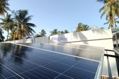 3 KWP ON GRID FOR MR. SATHEESH,TVM| PV MODULES : WAAREE 445 MONOPERC HALFCUT & INVERTER : SOFAR