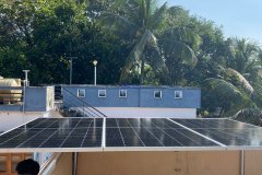 3 KWP ON GRID FOR MS.SHIKKU RANI@KALADY, TVM| PV MODULES : WAAREE 540 MONOPERC HALFCUT & INVERTER : EVVO